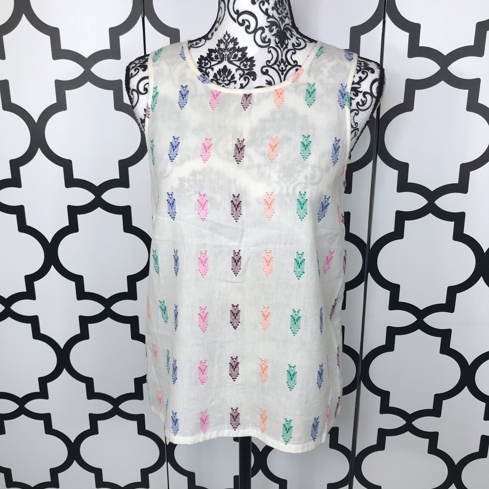 J. Crew Cream Tank Top